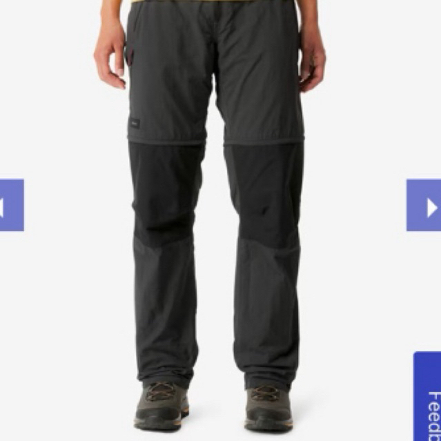ส่งต่อ กางเกงเดินป่าผู้หญิง Decathlon แบรนด์ Forclaz ถอดขาได้