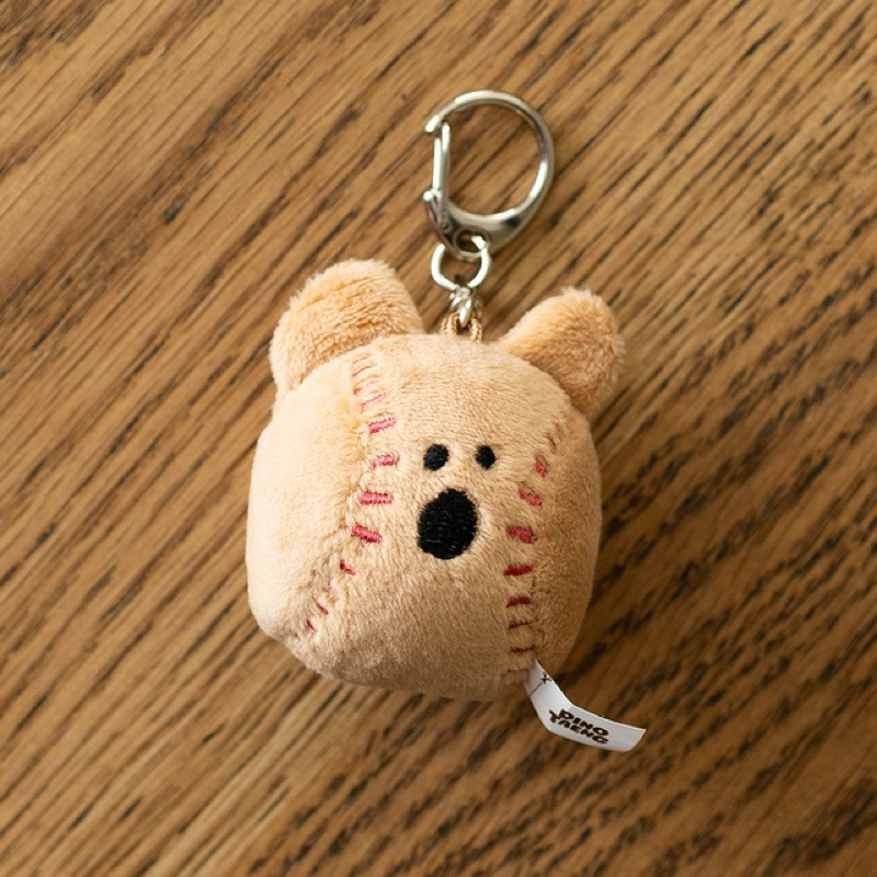 [Pre-order] dinotaeng ʕ·ᴥ·ʔ — Quokka Baseball Keyring พวงกุญแจ