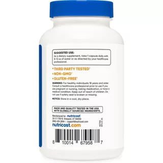 Nutricost Yohimbine HCL 5 mg (30/120/240 Capsules)