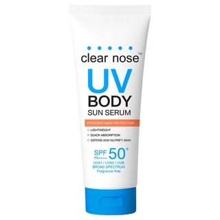 CLEARNOSE - UV Body Sun Serum SPF 50+ PA++++ (200ml.) เคลียร์โนส ยูวี บอดี้ ซันเซรั่ม เอสพีเอฟ 50+ พีเอ++++ 200มล.