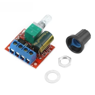 ตัวควบคุมความเร็วมอเตอร์ช่วงแรงดันไฟฟ้ากว้าง 5A 90W PWM โมดูลปรับ DC 5V 35V L296
