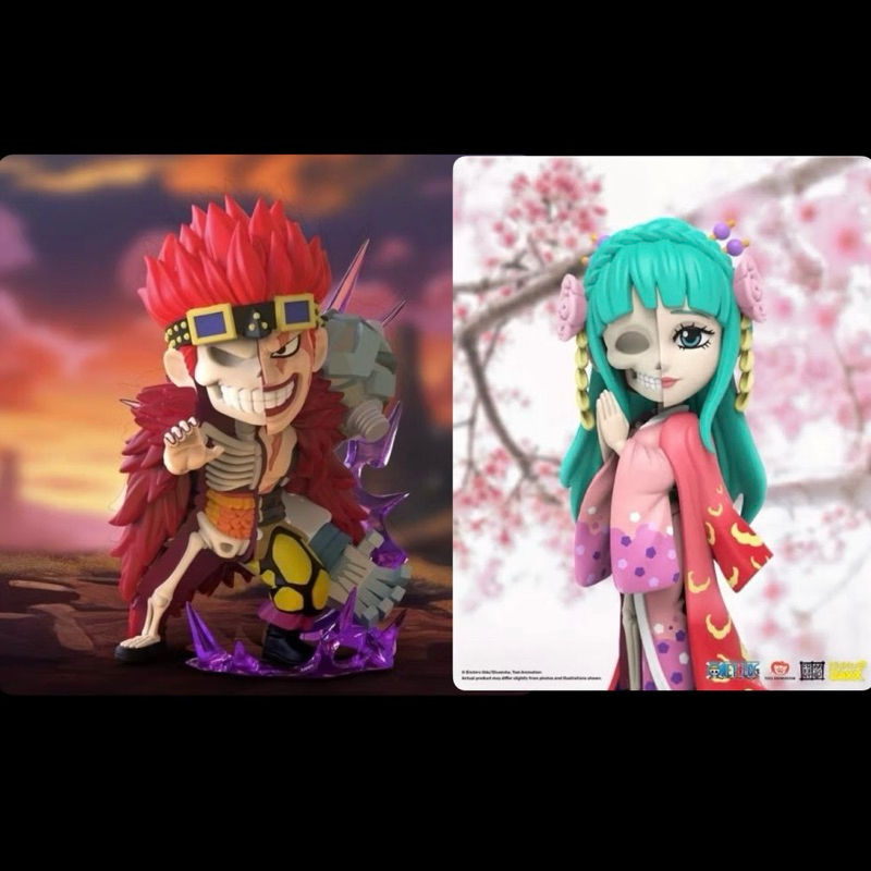 Mighty Jaxx One piece “KID” & “Hiyori”