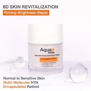 (ส่งฟรี จากแบรนด์) Aqua+ Series Skin Boosting Advanced Cream 30 g. ครีมบำรุงผิวหน้า ล้ำลึก