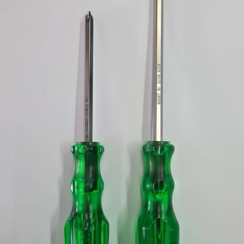 ANEX ไขควงสลับหัวแกนขาว 4นิ้ว รุ่น1400/ 6นิ้ว รุ่น1450