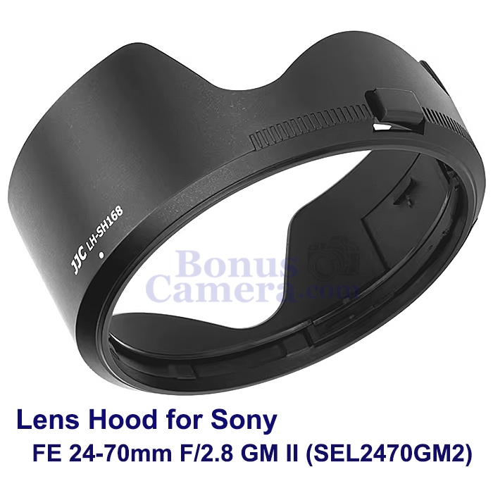 ฮู้ดเลนส์โซนี่ FE 24-70mm F2.8 GM II Lens (SEL2470GM2) replaces Sony ALC-SH168 Lens Hood
