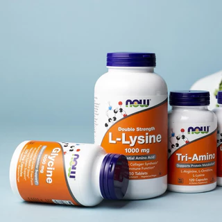 [แท้100%] NOW Glycine 1000 mg | กรดอะมิโนไกลซีน ช่วยการนอนหลับ ลดความเครียด | ฉลากใหม่ USA | 100 แคปซูล
