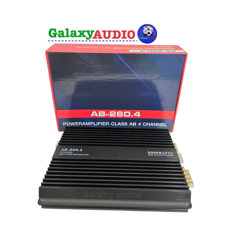 เพาเวอร์แอมป์ ขับกลาง💥New ใหม่ล่าสุด💥  แอมป์ขับกลาง CLASS-AB 4CH กำลังขับ3000W เสียงดี ขับกลางแหลม G