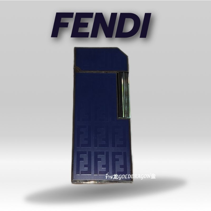 ไฟแช็คFendi monogramแท้ออกช็อปญี่ปุ่น(มือสอง)