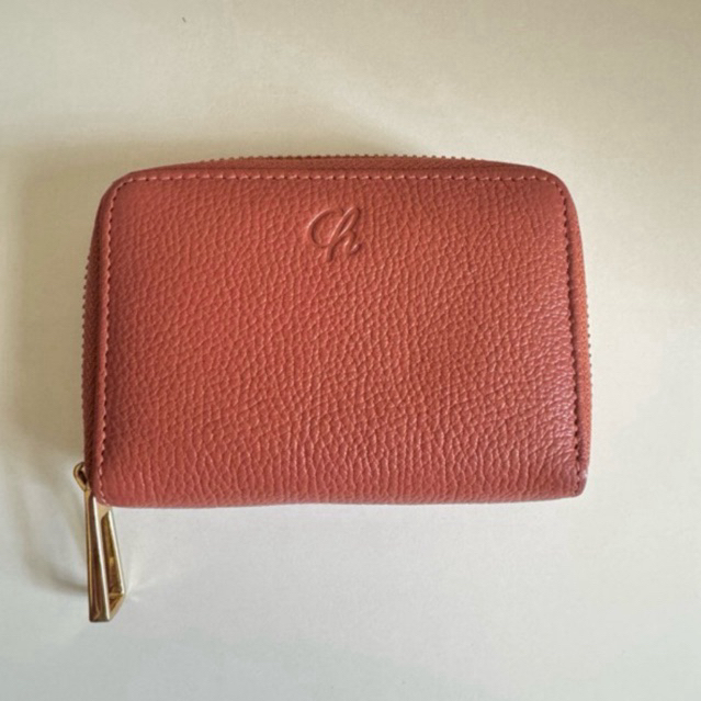 กระเป๋าสตางค์ Charin Bag รุ่น Classic Coin สี Coral