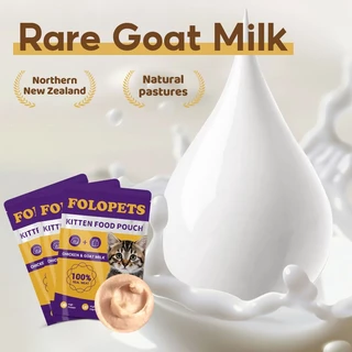 Folopets อาหารเปียกแมว อาหารแมวเปียก แบบซอง 85g 4 รส