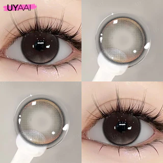 【 ซื้อ 1 แถม 3 เพียง 79฿】【ซื้อ2ชิ้น ลด10% 】𝐔𝐘𝐀𝐀𝐈 𝐱 𝐅𝐑𝐄𝐒𝐇𝐋𝐀𝐃𝐘 คอนแทคเลนส์สายตาสั้น สีธรรมชาติ มีค่าสายตา พร้อมส่งในไทย