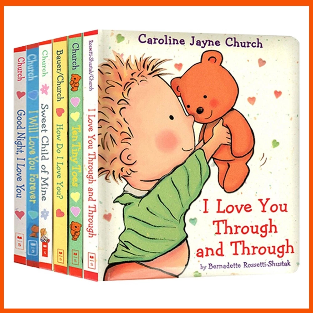 Kids English Picture Cardboard Book Emotions & Feelings Enlightenment Leaning Bedtime Story for Children Montessori