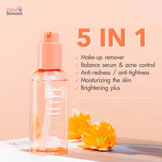 VIKKASKINCARE I-LIFE SOFT 120 ml เจลล้างหน้า สูตรอ่อนโยน สิว ผิวแพ้ง่ายใช้ได้ ล้างสะอาด ล้างครีมกันแดด ผิวไม่แห้งตึง