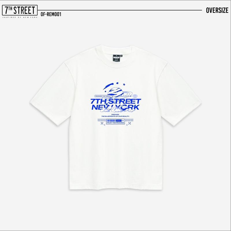 7th Steet (ของแท้) Oversize รุ่น OF-REM001