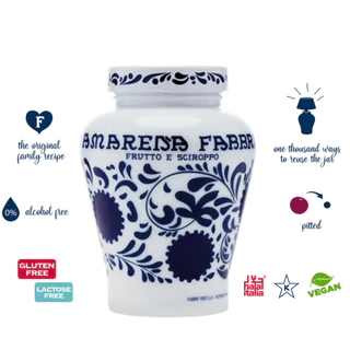 เชอร์รี่ในน้ำเชื่อม Amarena Fabbri Wild Cherry (Fabbri Brand)