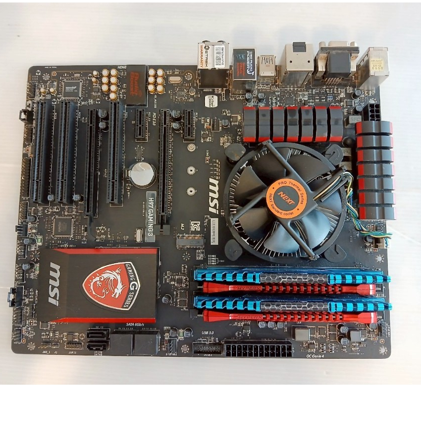 ครบชุด INTEL 1150 CORE I7 4790+Mb H97+Ram16