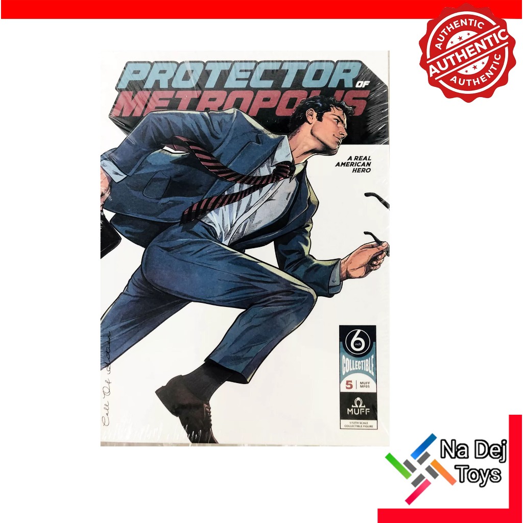 Muff Toys Protector of Metropolis Clark Kent 1/12 Figure มัฟฟ์ทอยส์ โพรเทคเตอร์ ออฟ เมโทรโพลิส คลาก เคนท์ ขนาด 1/12