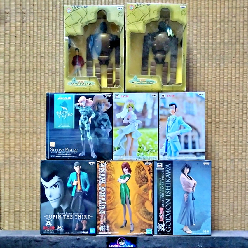 BANDAI FIGURE: LUPIN III / จอมโจรลูแปงที่ 3 - LUPIN THE THIRD & ROBOT