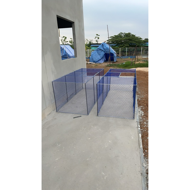 ลู่วิ่งไก่ชน 1คู่ ขนาดใหญ่ 200x80x80 cm เหล็ก10มิล แข็งแรงมาก รูปที่ 2