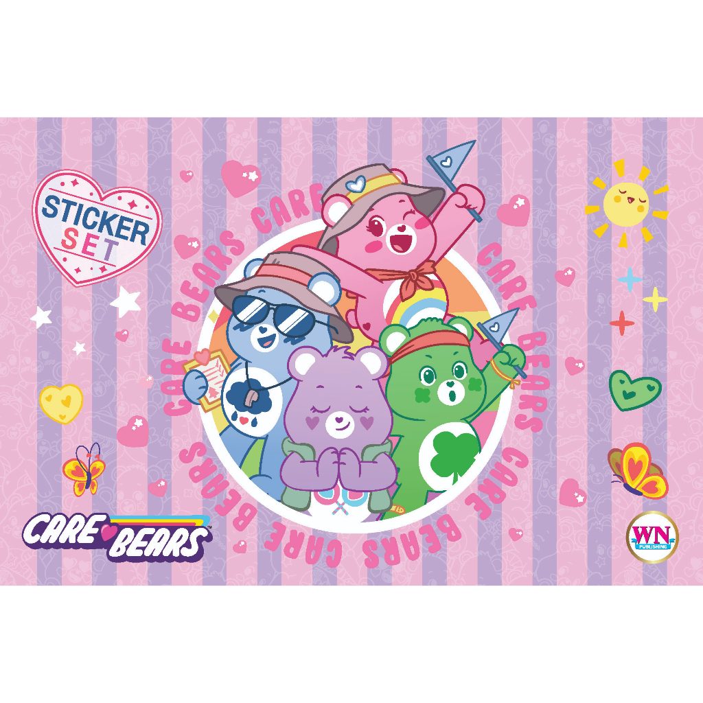 Care Bears หนังสือสติกเกอร์