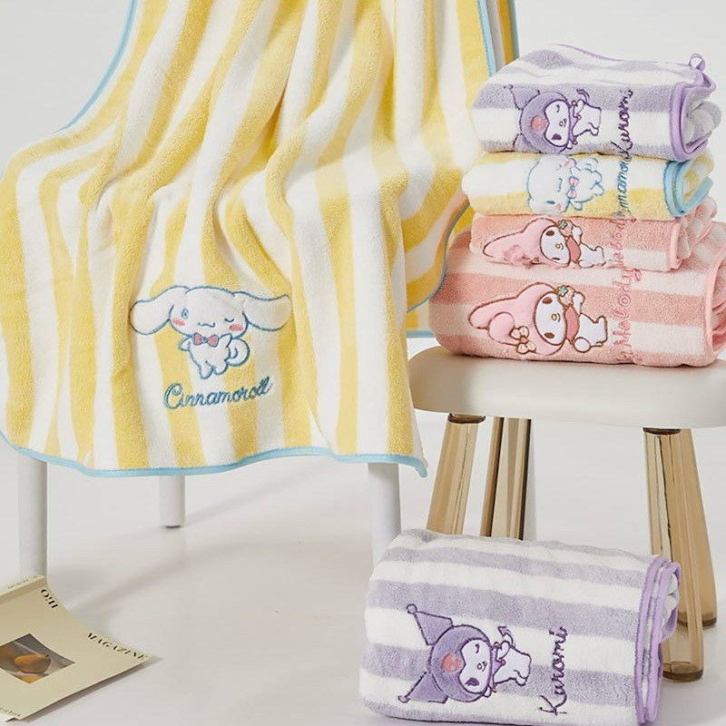 [Sanrio] Shower Hair + Body Towel