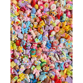 เรซิ่น ไซส์ M ตัวละ 1 บาท คละลายคละสี อุปกรณ์ตกแต่ง DIY พร้อมส่งในไทย