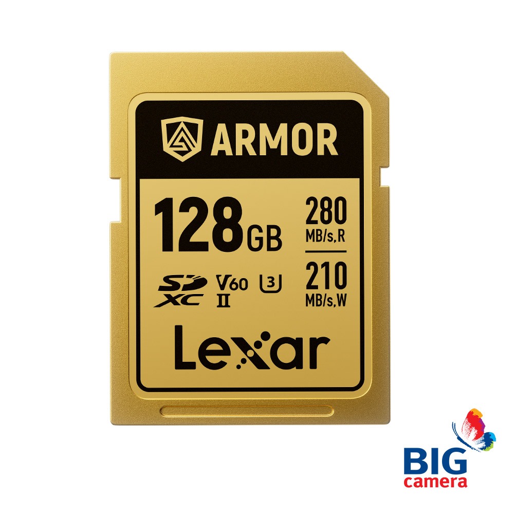 LEXAR ARMOR GOLD SDXC UHS-II U3 V60 6K R280/W210 - ประกันศูนย์