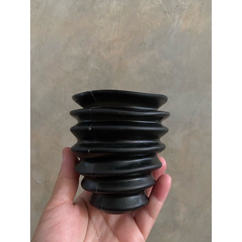 สินค้ามีตำหนิใช้งานได้ปกติรูปทรงเบี้ยว พร้อมส่ง blowing hopper ยางซิลิโคลนไม่เเข็ง ยางตบปั้มไล่ผงกาแฟเครื่องบด