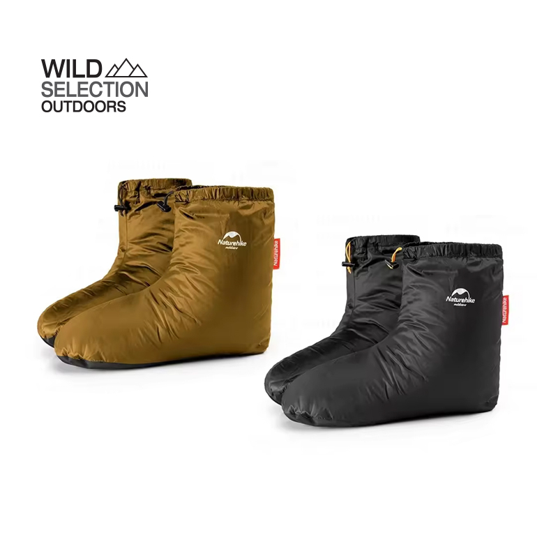 Naturehike Duck Goose Down Foot Cover Camping Winter Warm 700FP Waterproof Shoe Sock Ultralight NH18S023-T, CYY2441FS011