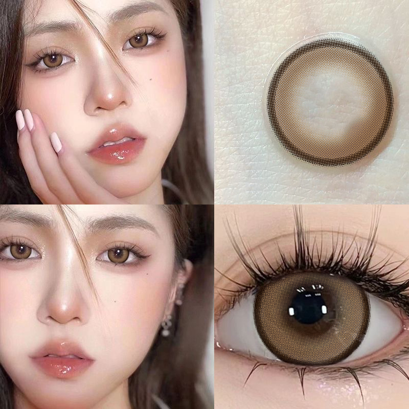 คอนแทคเลนส์ Gifted Brown/Gifted Grey/Valor Blue Daily คอนแทคเลนส์แบบใช้แล้วทิ้ง DIA 14.5 มม. 2 ชิ้น