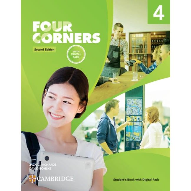DKTODAY หนังสือแบบเรียน FOUR CORNERS 4:SB WITH DIGITAL PACK (2ED)