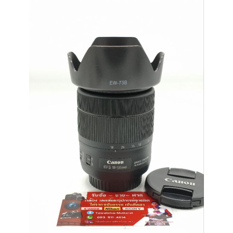 เลนส์ Canon 18-135 F3.5-5.6 IS USM