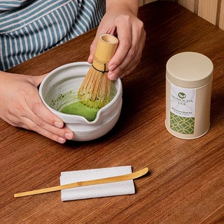 Home Brista TOMOCHA 100% Nishio “Nutty” Premium Matcha Powder ผงชาเขียวมัทฉะบริสุทธิ์ สำหรับทำเครื่องดื่ม