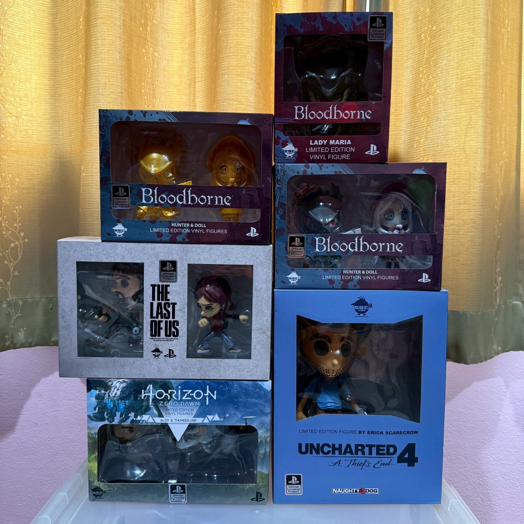 ฟิกเกอร์ BLOODBORNE + UNCHARTED 4 + THE LAST OF US + HORIZON ZERO DAWN LIMITED EDITION - ESC TOYS