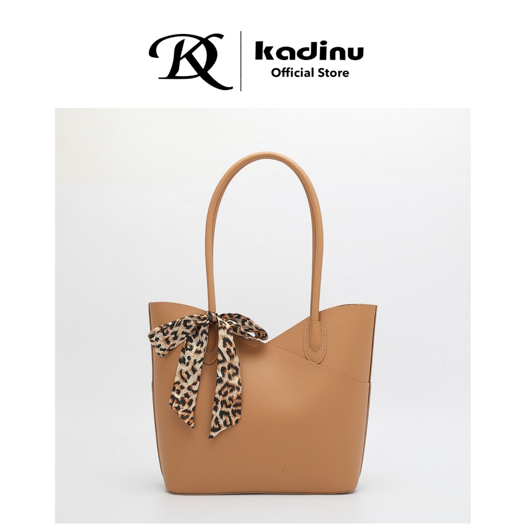 KD Kadinu กระเป๋าถือ สะพายไหล่ทรงช้อปปิ้ง (H5851)