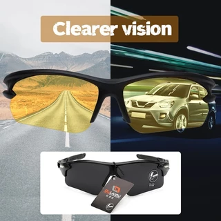 แว่นตากันแดด แว่นตาปั่นจักรยาน กันแสงUV Cycling Glasses แว่นกันแดดผู้ชาย กันลม กันฝุ่น