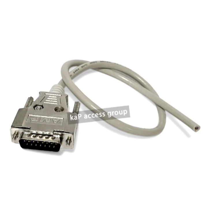 สาย D SUB DB15 Male 15 Pin สายต่อพิน Multicore cable connector 50cm. AMP