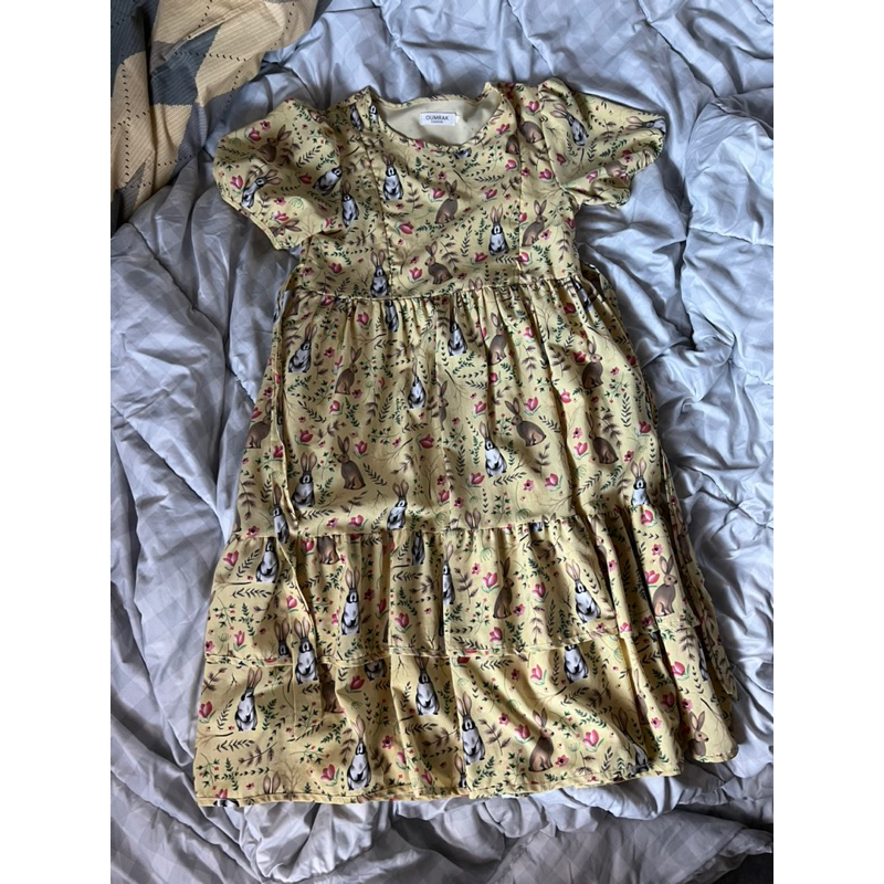 เดรส oumrak มีซิปให้นมลูก มือ2 สวยค่ะ ใส่ไม่กี่ครั้ง