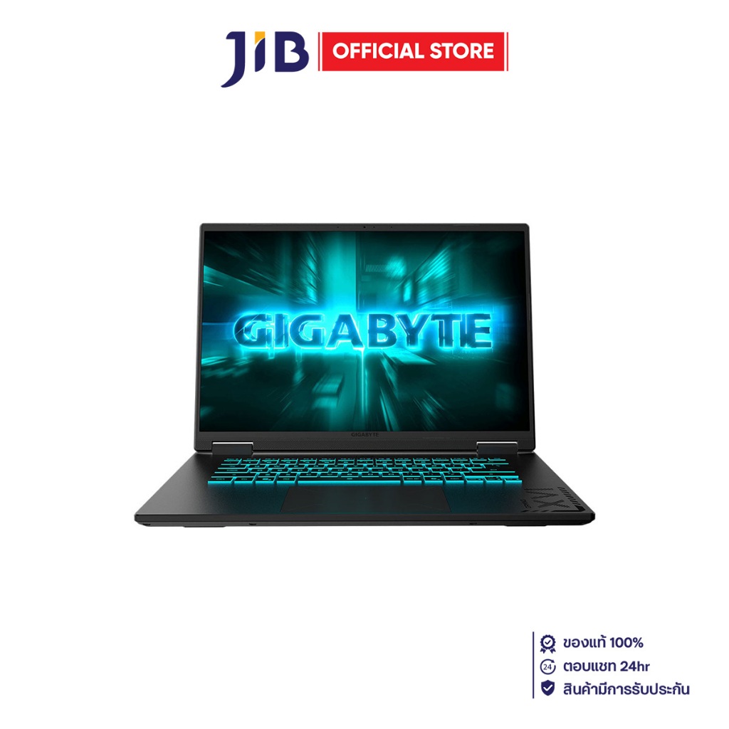 NOTEBOOK (โน้ตบุ๊ค) GIGABYTE GAMING A16 CMHH2TH893SH - BLACK STEEL