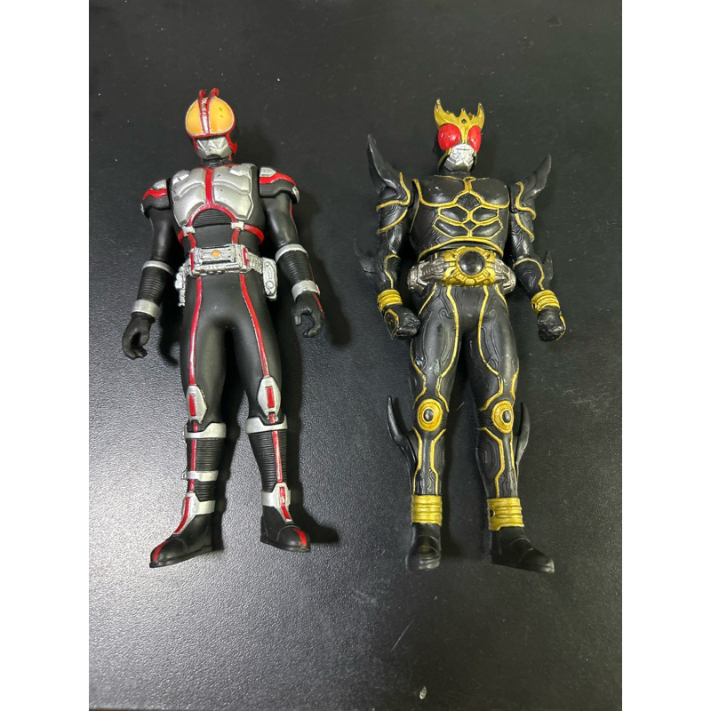 soft vinyl kamen rider Faiz and ultimate Kuuga