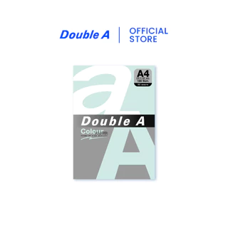 Double A กระดาษสี A4 หนา 180 แกรม จำนวน 50 แผ่น/แพ็ก จำหน่าย 1 แพ็ก