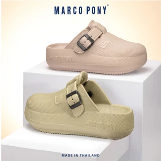 Marco Pony รองเท้าเปิดส้น รองเท้าแตะ แฟชั่น ทรงมินิมอล เสริมความสูง EVA กันน้ำ พื้นนิ่ม Size 36-41 รุ่น MH9029