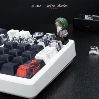 [1 BOX] BLIND BOX Keycap 3D “EGA X JUNJI ITO COLLECTION” กล่องสุ่มคีย์แคป 3D แฮนด์เมดลาย "คลังสยอง" โดยอาจารย์จุนจิอิโต้