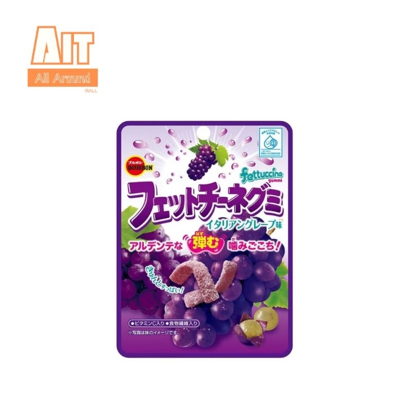 เบอร์บอน วุ้นเจลาตินสำเร็จรูป 50 กรัม/Bourbon Fettuccine Gummi