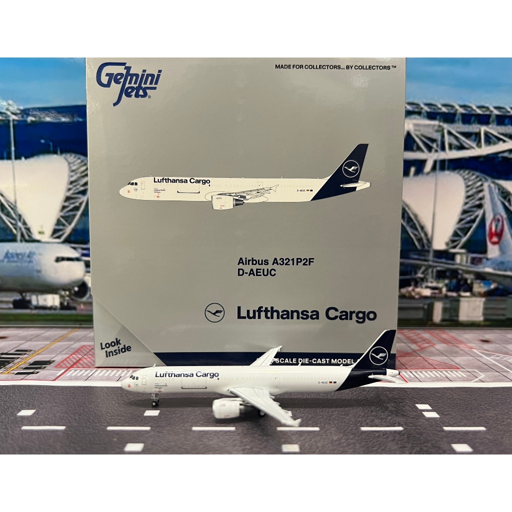 Gemini Jets [GJDLH2135] 1:400 Lufthansa Cargo A321P2F D-AEUC
