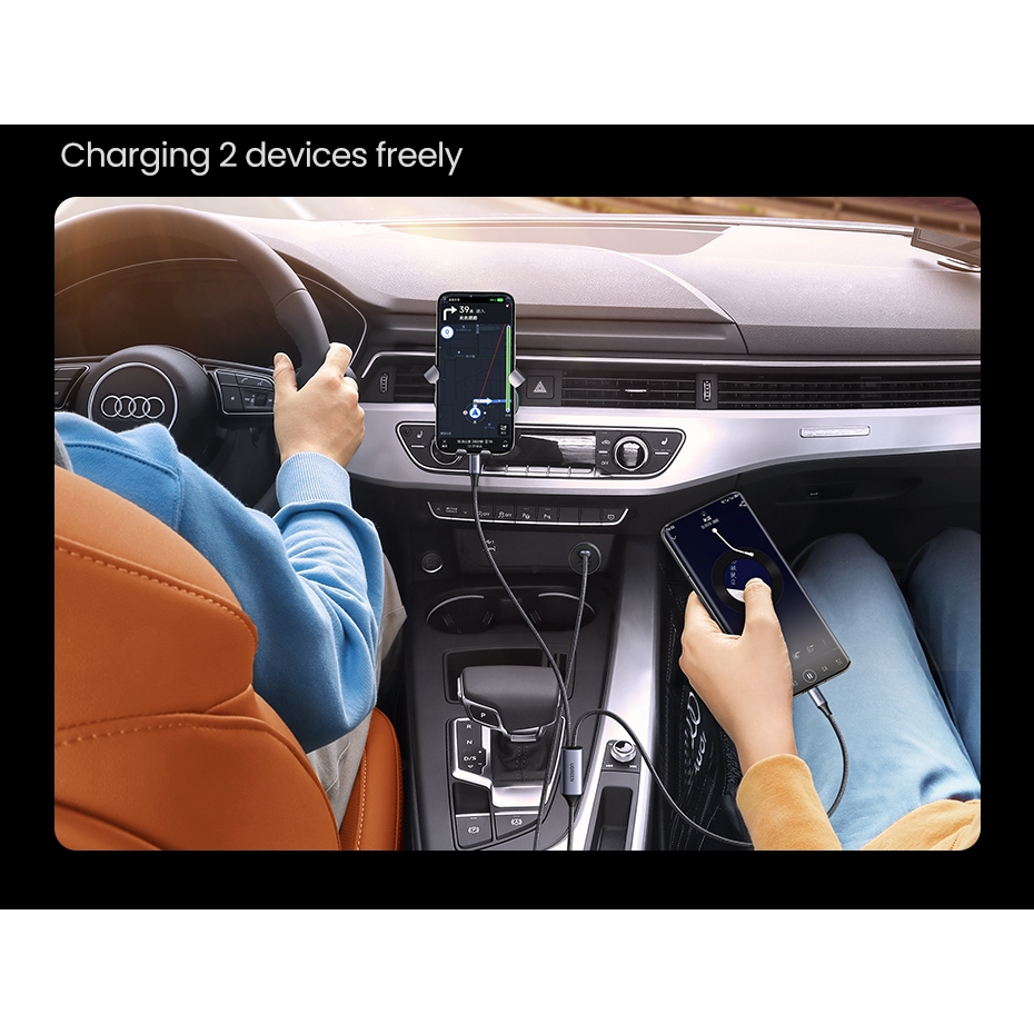 UGREEN สายชาร์จ USB-C 100W PD Type C 2-in-1 Fast Charging ชาร์จได้ 2 เครื่องพร้อมกัน รุ่น 35087 - รูปที่ 6