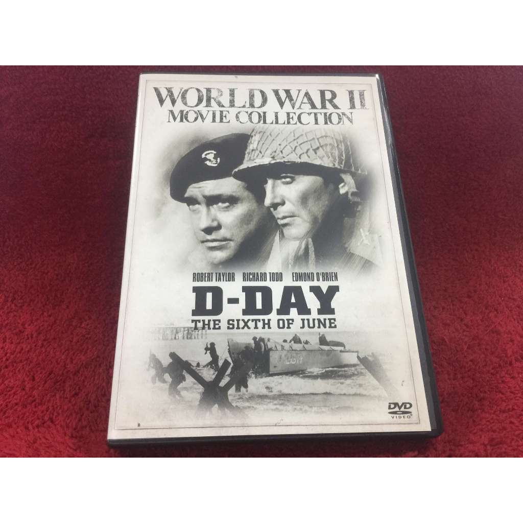 DVD สากล D-DAY  THE SIXTH OF JUNE  สภาพตามรูปปก ZD23-70