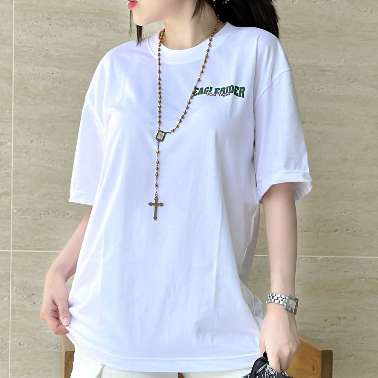 VINTAGE FACTORY เสื้อยืด Cotton100% LAS VEGUS -  เทคนิคซิลค์สกรีน สีจมลงเนื้อผ้าติดแน่นทนนาน - รูปที่ 2