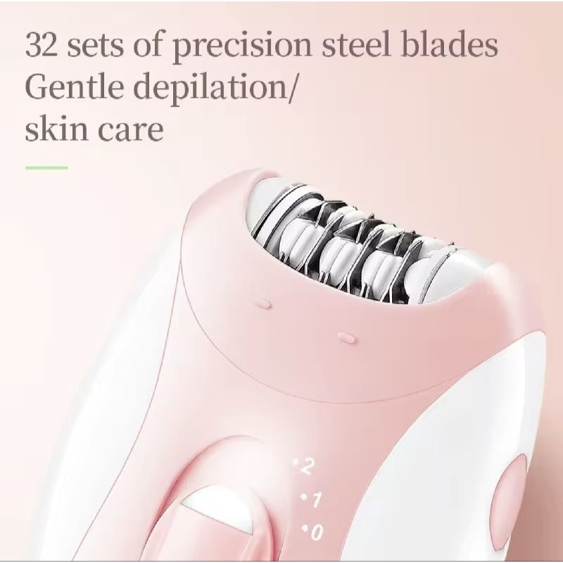 พร้อมจัดส่ง! เครื่องถอนขนไฟฟ้า เครื่องกำจัดขน  Kemei Km 189B ชาร์จไฟไร้สายผ่าน USB ปรับ 2 ระดับ ใช้งานง่าย สะดวก