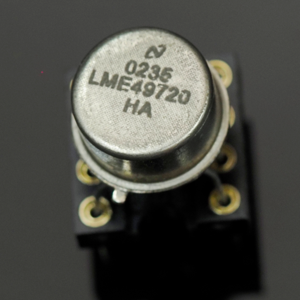 Dual OP-AMP ออปแอมป์ LME49720HA ตัวถังเหล็ก ผลิตที่ U.S.A ของแท้ พร้อมส่ง